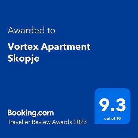 Vortex Apartment Szkopje Kültér fotó